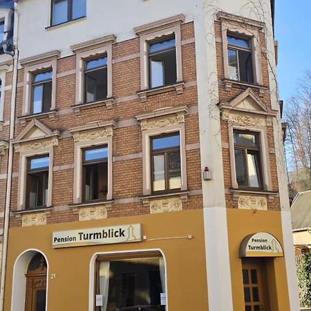 Pension Hotel Turmblick Auerbach (Vogtland) Exterior foto