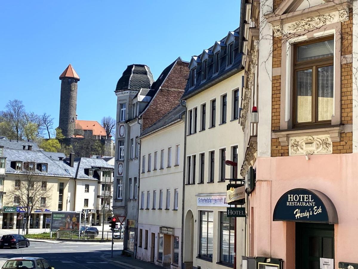 Pension Hotel Turmblick Auerbach (Vogtland) Exterior foto